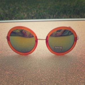Brand new orange NYS sunglasses